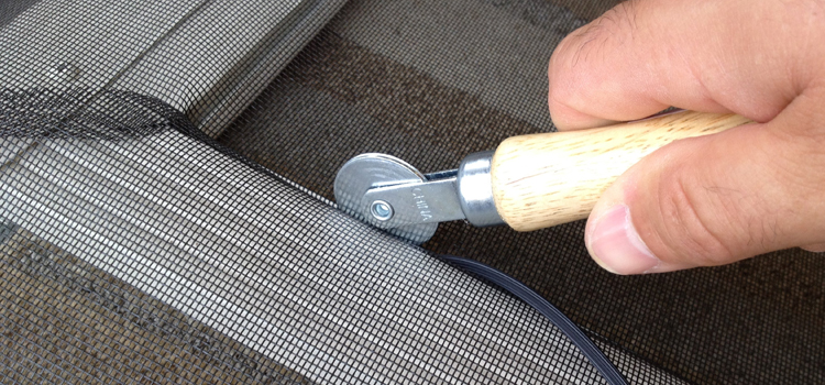 metal screen door repair in Live Oak