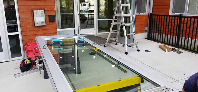 storefront door glass replacement Live Oak